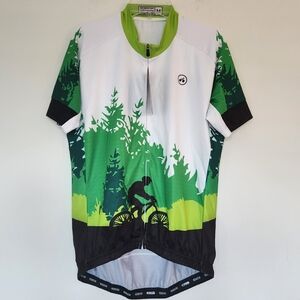 Weimostar Cycling Mountain Riding Bike Jersey Bicycle Top Shirt Short Sleeve M